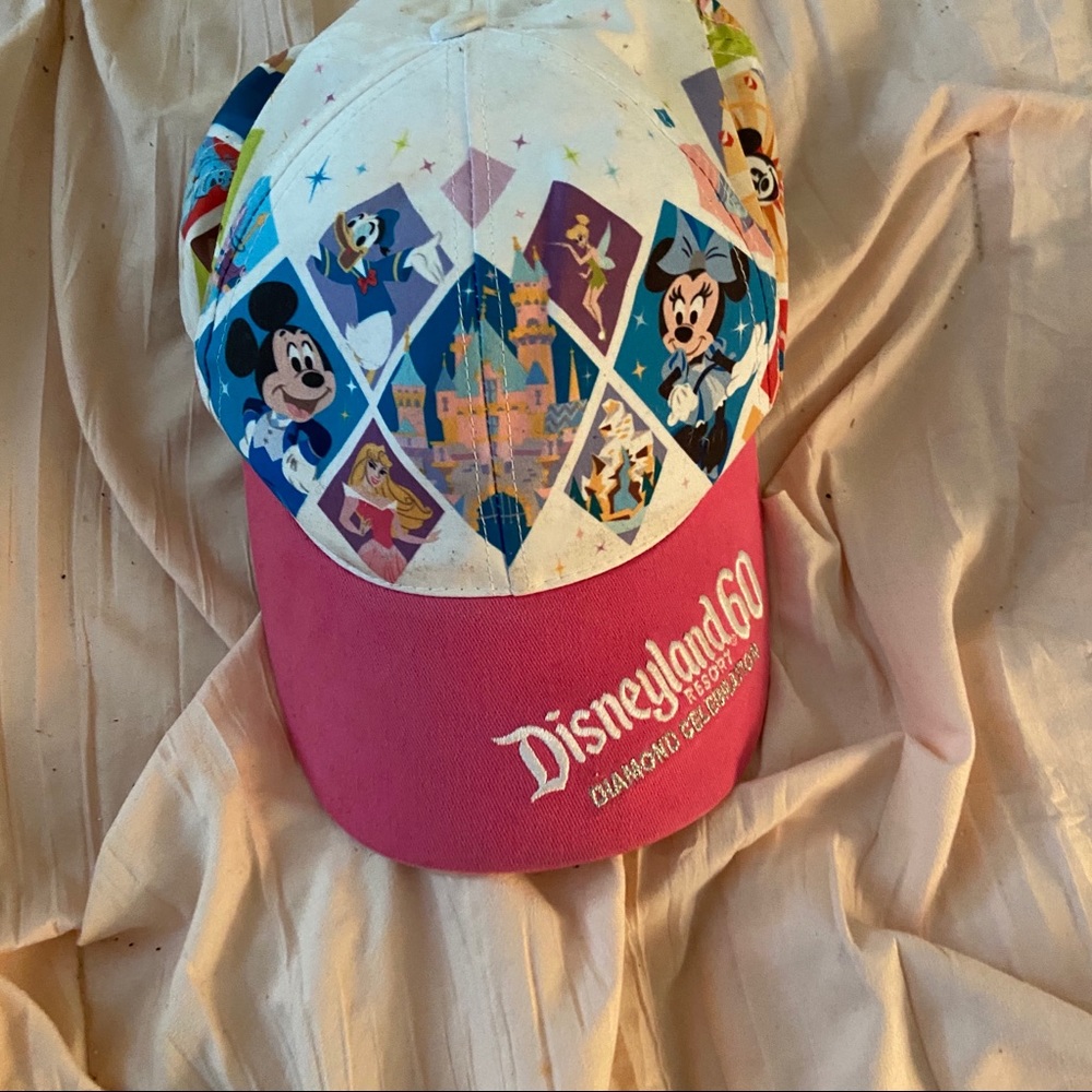 Authentic Disneyland 60th Anniversary Baseball Cap